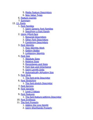 CSS The Definitive Guide Visual Presentation for the Web 4th Edition ...