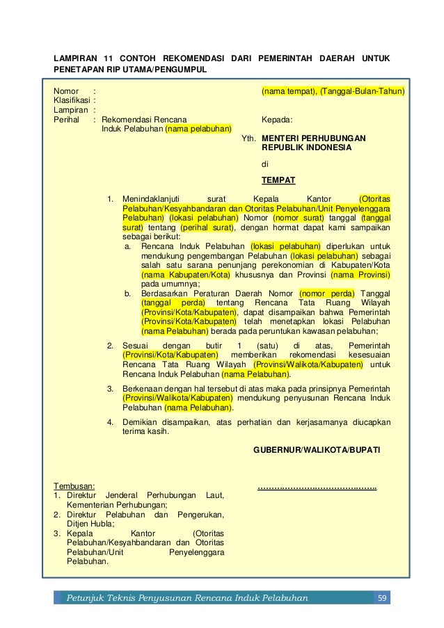 surat tembusan untuk bupati juknis penyusunan rip surat tembusan untuk bupati juknis penyusunan rip