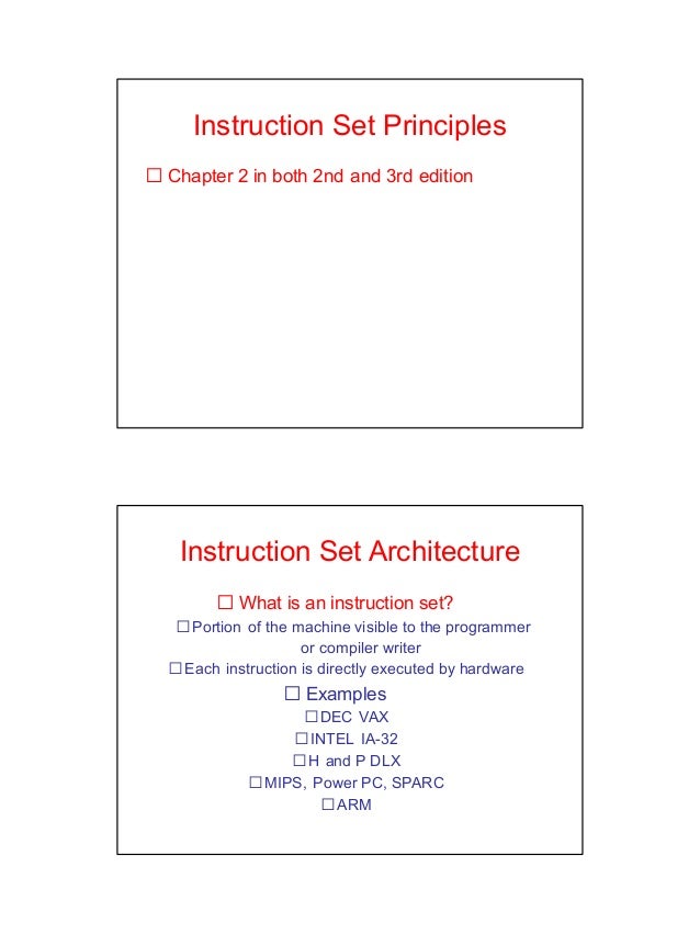 (246431835) instruction set principles (2) (1)