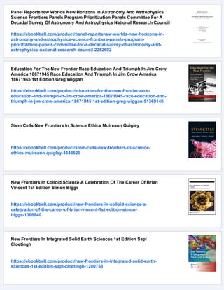 New Frontiers In Science And Technology Studies 1st Steve Fuller | PDF