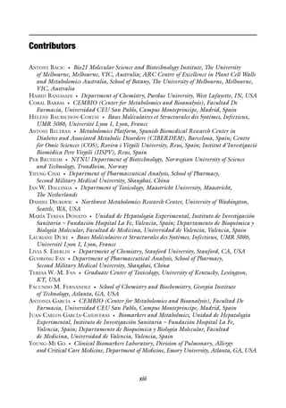 Daniel Raftery Mass Spectrometry In Metabolomics Methods And Protocols 1st Edition ...