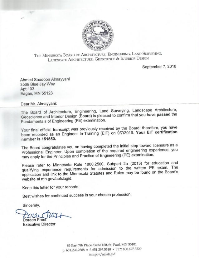 EIT Electrical Engineering certification