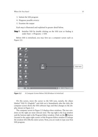 Data Analysis Using Sas Chaoying Joanne Peng | PDF