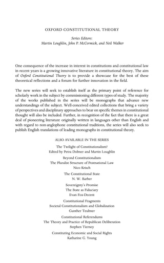 The Global Model Of Constitutional Rights Kai Mller | PDF