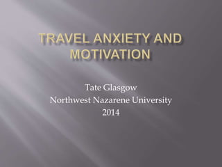 Tate Glasgow
Northwest Nazarene University
2014
 