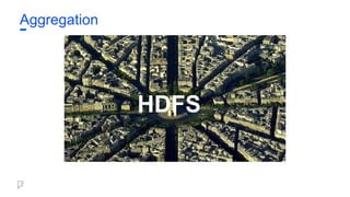 Aggregation
HDFS
 