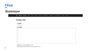 Hive
Beekeeper
 