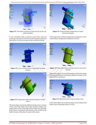 Modelling and Analysis on Water Tube Boiler Drum | PDF