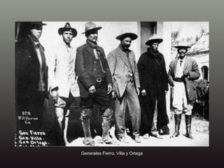 Generales Fierro, Villa y Ortega 