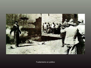 Fusilamiento en público 