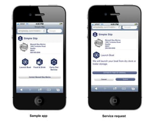 Sample app   Service request
 