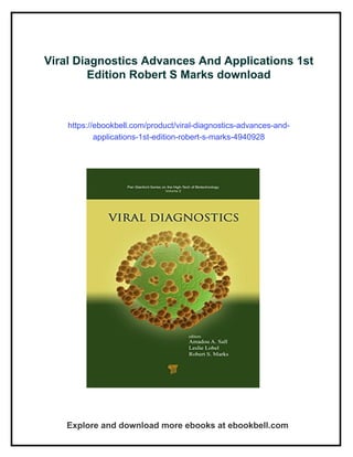 Viral Diagnostics Advances And Applications 1st Edition Robert S Marks ...