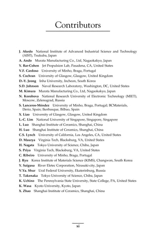 Advanced Piezoelectric Materials Science And Technology 2nd Edition ...