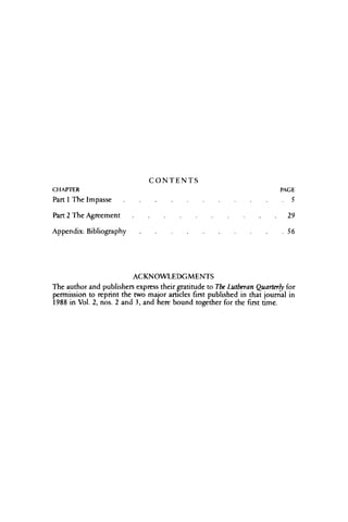 Paul Rorem Calvin And Bullinger On The Lords Supper Paul Rorem | PDF