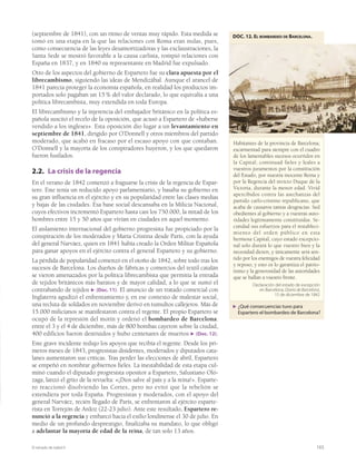 22 tema 1
El reino visigodo
4.1. La crisis del imperio
El Imperio romano había registrado desde el siglo I d.C. una larga etapa de
esplendor que comenzó a truncarse a partir del siglo III d.C. En esta época
se inició una grave crisis que señaló el inicio de la decadencia del imperio.
La crisis fue consecuencia de una serie de procesos económicos, políticos
y militares que debilitaron las instituciones de todo el imperio.
t Entre las causas económicas es destacable la escasez de mano de obra
esclava como consecuencia de la finalización de las guerras de conquista.
Ello se tradujo en su encarecimiento y en la crisis de numerosas activida-
des productivas. Paralelamente, las incursiones de los pueblos bárbaros
cortaron las relaciones comerciales. Las ciudades se resintieron y comen-
zaron a despoblarse, ya que sus habitantes emigraban al campo en busca
de trabajo y de sustento. Comenzó así un proceso de ruralización y de
creación de una economía de subsistencia que ya no se detendría.
t Entre las causas políticas y militares hay que resaltar la inestabilidad
del poder imperial; los emperadores gobernaban poco tiempo y eran
elegidos o sustituidos mediante revueltas militares. El ejército era la
verdadera autoridad pero, al mismo tiempo, falto de recursos económi-
cos y dividido, se veía incapaz de contener los asaltos de los pueblos
bárbaros. Las provincias debían enfrentarse solas a los ataques exterio-
res, a las guerras civiles y a la crisis económica. El poder imperial había
desaparecido y las autoridades locales o provinciales eran las únicas
fuentes de gobierno y defensa.
La conjunción de todos estos factores minaron la cohesión y fortaleza del
mundo romano. La consecuencia de esta situación fue un imperio atomi-
zado sin una autoridad central fuerte capaz de mantener la unidad y de
defender las fronteras.
Los pueblos vecinos del imperio romano aprovecharon la crisis para pene-
trar en sus territorios y apoderarse de sus riquezas ▶ (Doc. 22). Los empera-
dores, incapaces de organizar una defensa adecuada, se vieron obligados a
pactar con estos pueblos «bárbaros» y cederles tierras y dinero. A finales del
siglo IV, el imperio se dividió en dos: el Imperio romano de Occidente y el
Imperio romano de Oriente. La parte occidental pronto sucumbió a las aco-
metidas de los pueblos germanos provenientes del norte y este de Europa.
4
DOC. 21. BATALLA ENTRE ROMANOS
Y BÁRBAROS, EN UN RELIEVE DEL SARCÓFAGO
DE MARCO AURELIO.
▶ ¿Quiénes eran los bárbaros?
DOC. 22. DIVISIÓN DEL IMPERIO ROMANO
E INVASIONES DE LOS PUEBLOS GERMANOS.
▶ ¿Qué pueblos invadieron el Imperio
romano de Occidente?
 