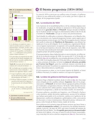 26 tema 1
4 Explica brevemente los siguientes CONCEPTOS:
t Neolítico. (Navarra, junio de 2007)
t Megalitismo. (Navarra, septiembre de 2007)
t Cartago. (Castilla-La Mancha, modelo 3 de 2007)
t Hispania. (Castilla-La Mancha, junio de 2005)
t Romanización. (Castilla-La Mancha, junio de 2007)
t Provincias romanas. (Navarra, junio de 2007)
t Visigodos. (Castilla-La Mancha, junio de 2007)
5 Explica brevemente los siguientes HECHOS:
t Destrucción de Numancia. (Castilla-La Mancha, junio de 2007)
t División de España en Citerior y Ulterior. (Castilla-La Mancha,
junio de 2005)
6 PREGUNTAS CORTAS.
t Atapuerca. (Extremadura, septiembre de 2005)
t Enumera y sitúa en el espacio los pueblos que colonizaron
la península Ibérica antes de los romanos y los principales
pueblos prerromanos. (Cantabria, septiembre de 2006)
t Los pueblos prerromanos. (Madrid, septiembre de 2006)
t Las colonizaciones históricas: fenicios, griegos y cartagineses.
(Madrid, junio de 2005)
t Cronología de la conquista y presencia de los romanos
en la península Ibérica. (Cantabria, junio de 2005)
t El proceso de romanización: el legado cultural.
(Madrid, junio de 2007)
t Señala al menos uno de los aspectos de la romanización.
(Cantabria, junio de 2007)
t ¿Cuándo y cómo se formó el reino visigodo de Hispania?
(Cantabria, junio de 2007)
t La monarquía visigoda: las instituciones.
(Madrid, modelo de 2008)
7 TEMAS para desarrollar.
t El proceso de hominización de la península Ibérica: nuevos
hallazgos. (Región de Murcia, septiembre de 2004)
t El proceso de romanización. (Región de Murcia,
septiembre de 2007)
3 Resume la influencia
de los siguientes aspectos
en la romanización:
2 Resume las principales características de las ETAPAS explicadas en esta unidad.
Preguntas teóricas
Romanización
Lengua
Derecho
Religión
Red de calzadas
Sistema urbano
Papel del ejército
PREPARAR LA PRUEBA DE SELECTIVIDAD
Prehistoria Pueblos prerromanos Hispania romana
Cronología
Organización social
Formas de vida
Actividades económicas
Principales acontecimientos
Arte y cultura
Factores que explican el final
de la etapa
 