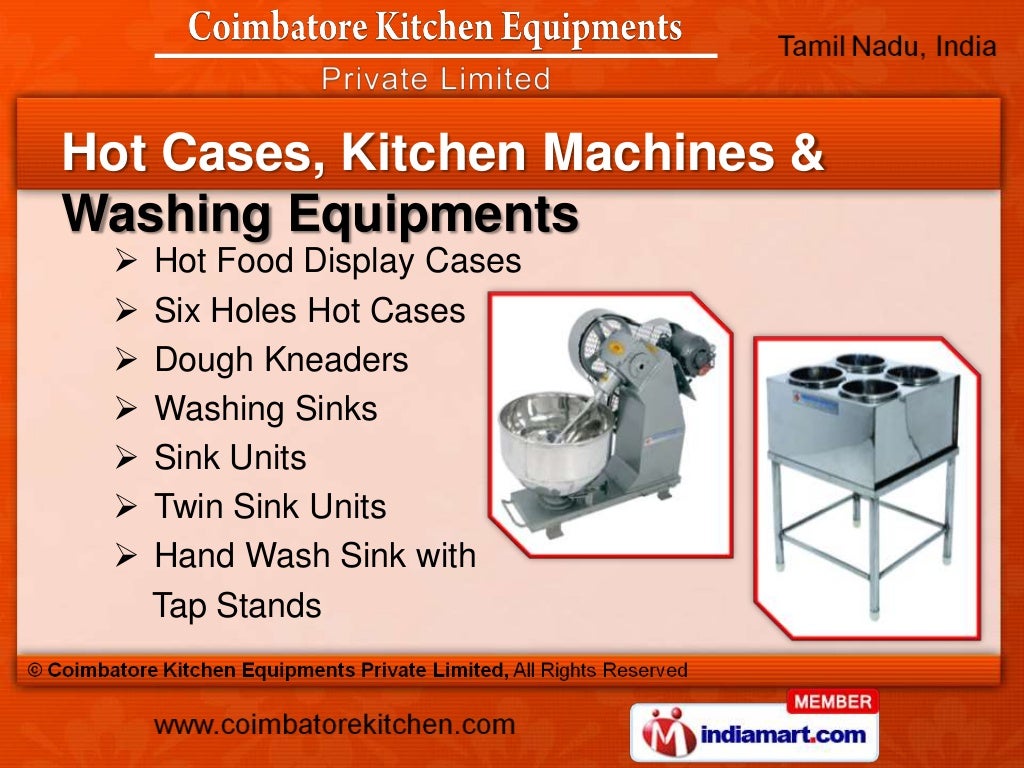 Coimbatore Kitchen Equipments Tamil Nadu India