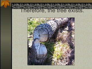 Therefore, the tree exists.
 