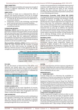 Compressive Strength of Concrete with Partial Replacement of Cement by ...