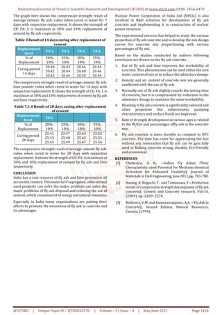 Compressive Strength of Concrete with Partial Replacement of Cement by ...