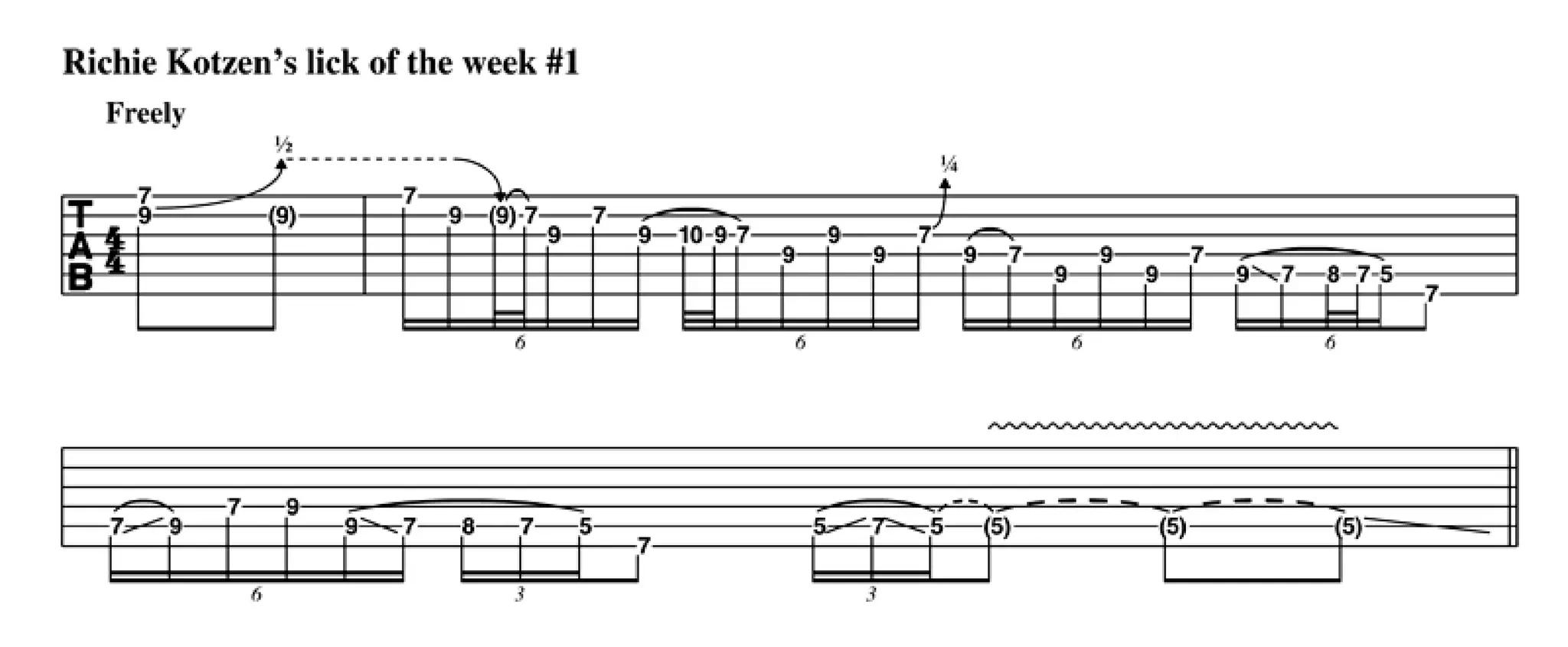 Licks Richie Kotzen - Ediçção Guitar world richie-kotzen-guitar