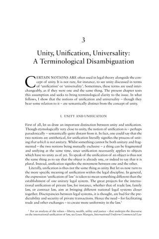The Concept Of Unity In Public International Law Mario Prost | PDF
