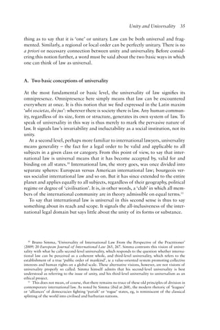The Concept Of Unity In Public International Law Mario Prost | PDF