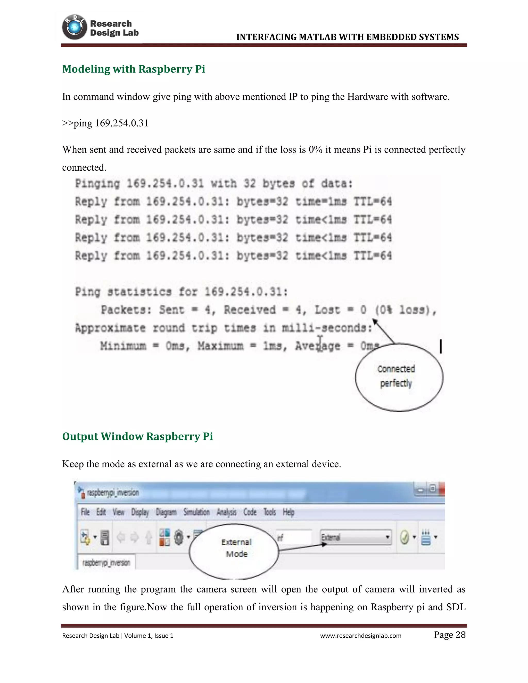 interfacing matlab with embedded systems | PDF | Programming Languages ...