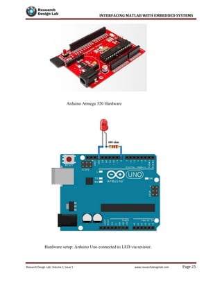 interfacing matlab with embedded systems | PDF