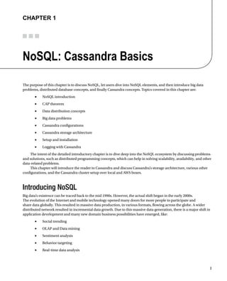 Beginning Apache Cassandra Development 1st Edition Vivek Mishra Auth | PDF