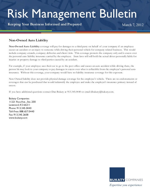 NonOwned Auto Liability