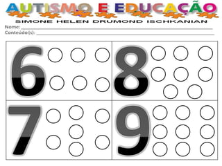 248 números e quantidades com pregador de roupas