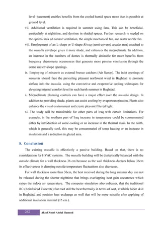 Thermal Comfort Assessment to Building Envelope: A Case Study for New ...