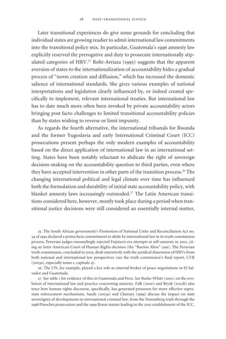 Posttransitional Justice Human Rights Trials In Chile And El Salvador ...