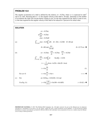 mechanics-for-engineers-dynamics-solutions-10th-edition