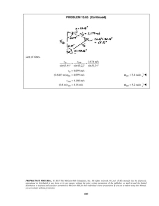 mechanics-for-engineers-dynamics-solutions-10th-edition