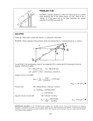 mechanics-for-engineers-dynamics-solutions-10th-edition