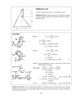 mechanics-for-engineers-dynamics-solutions-10th-edition