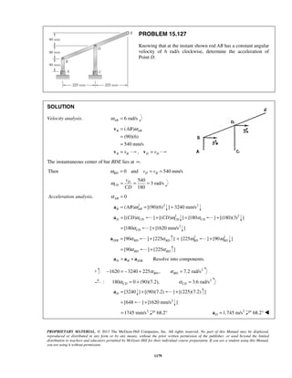 mechanics-for-engineers-dynamics-solutions-10th-edition