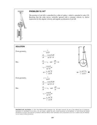 mechanics-for-engineers-dynamics-solutions-10th-edition