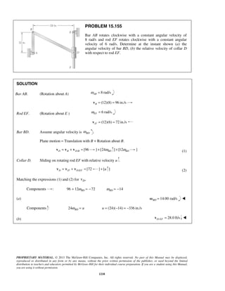 mechanics-for-engineers-dynamics-solutions-10th-edition
