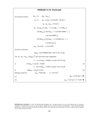 mechanics-for-engineers-dynamics-solutions-10th-edition