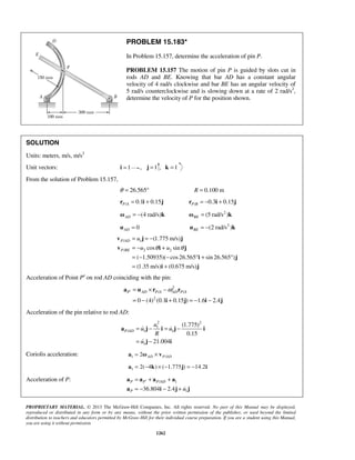 mechanics-for-engineers-dynamics-solutions-10th-edition