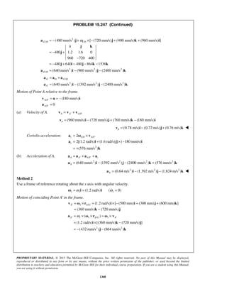 mechanics-for-engineers-dynamics-solutions-10th-edition