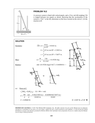 mechanics-for-engineers-dynamics-solutions-10th-edition