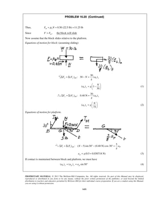 mechanics-for-engineers-dynamics-solutions-10th-edition