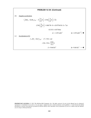 mechanics-for-engineers-dynamics-solutions-10th-edition