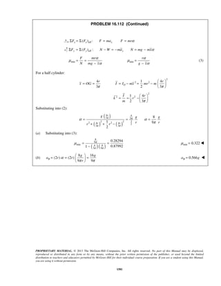 mechanics-for-engineers-dynamics-solutions-10th-edition