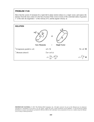 mechanics-for-engineers-dynamics-solutions-10th-edition