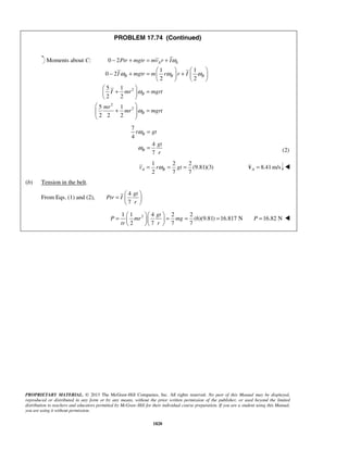 mechanics-for-engineers-dynamics-solutions-10th-edition